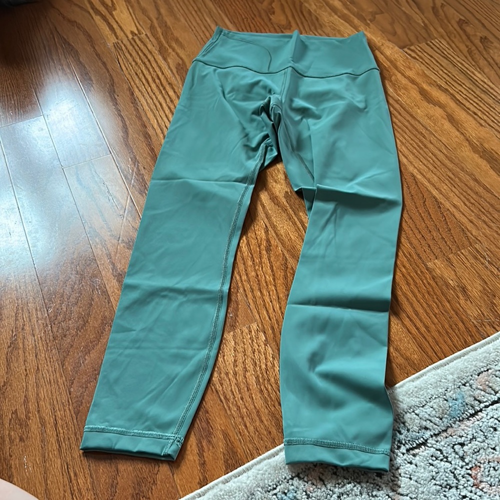 Lululemon 7/8 pant turquoise